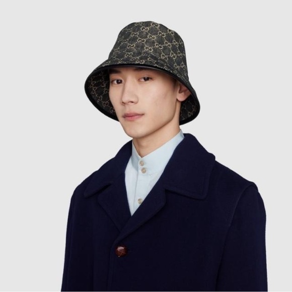 GUCCI GG BUCKET HAT UNISEX - Picture 2 of 13
